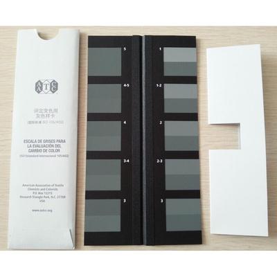 现货AATCC沾色灰卡变色卡评级样板