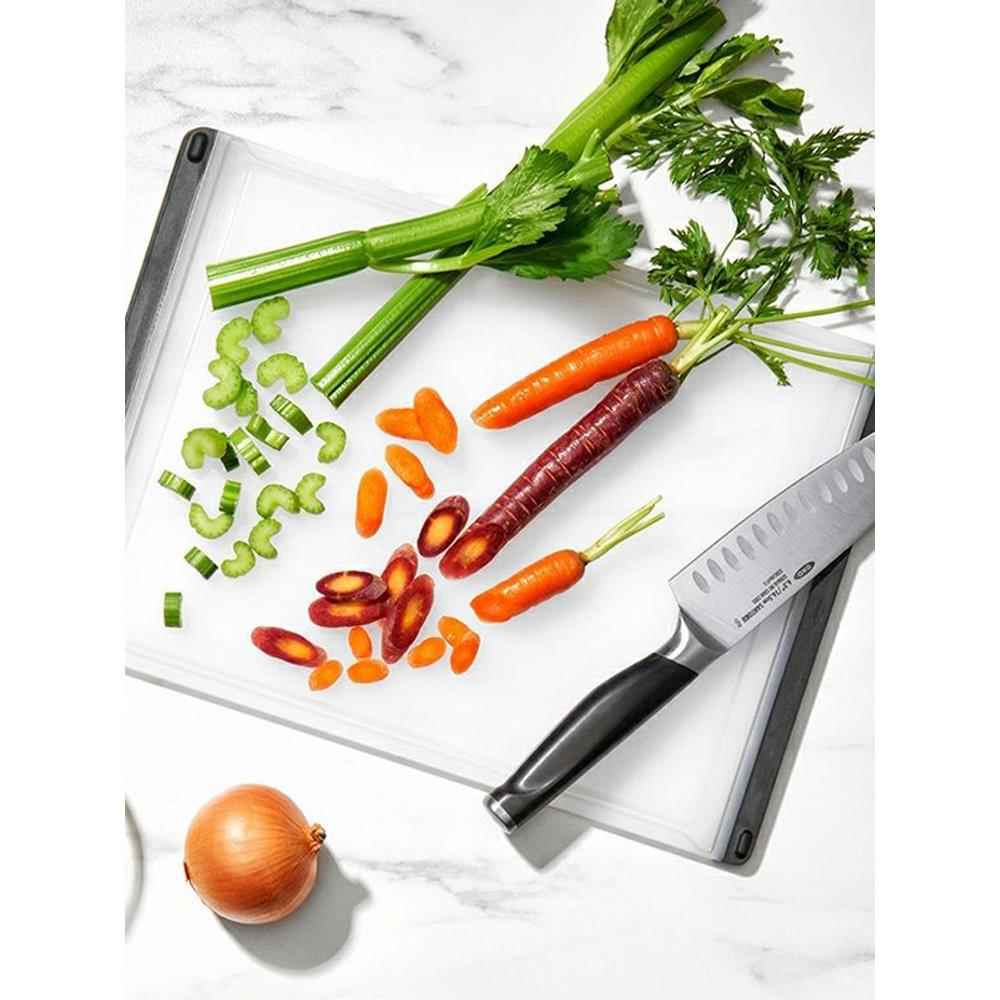美国OXO双面切菜板砧板和面板案板厨房家用食品级塑料切水果防滑