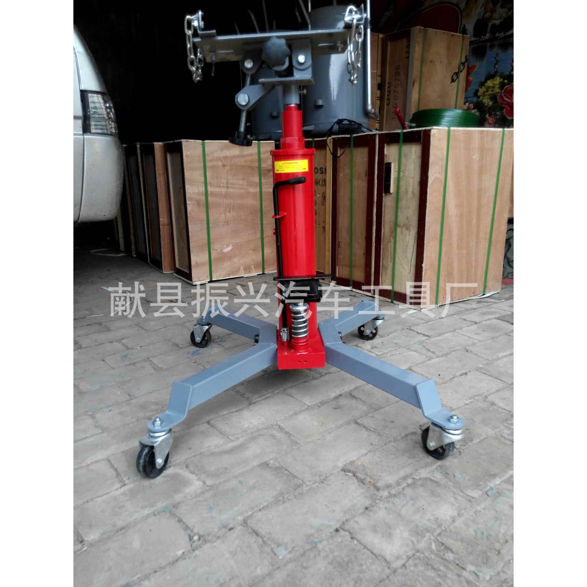 汽车工具设备0.5T套缸式液压高位运送器 变速箱托架 单杠