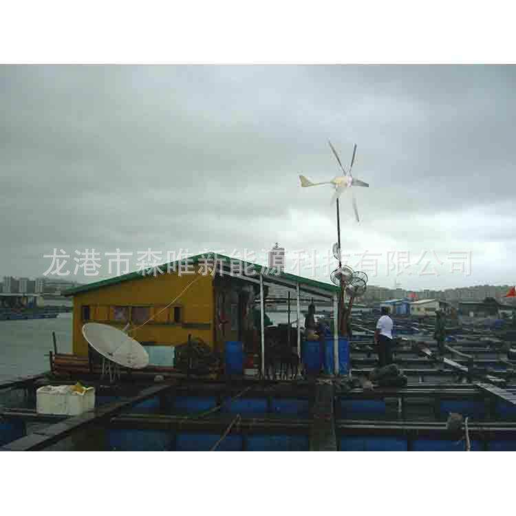 风力发电机组300W风力发电机小功率300瓦风光互补路灯系统12V24V