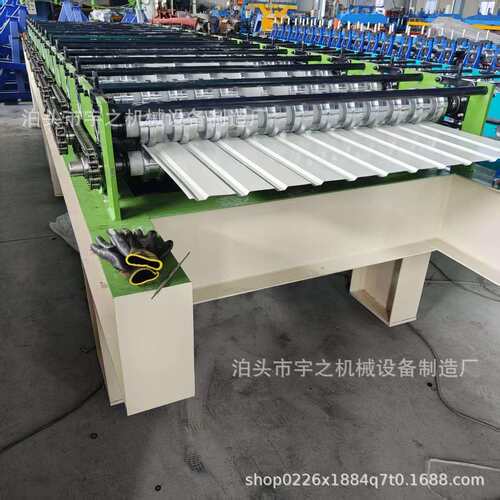 屋面板设备 围挡板成型机1180型全自动外贸出口彩钢瓦设备 压瓦机