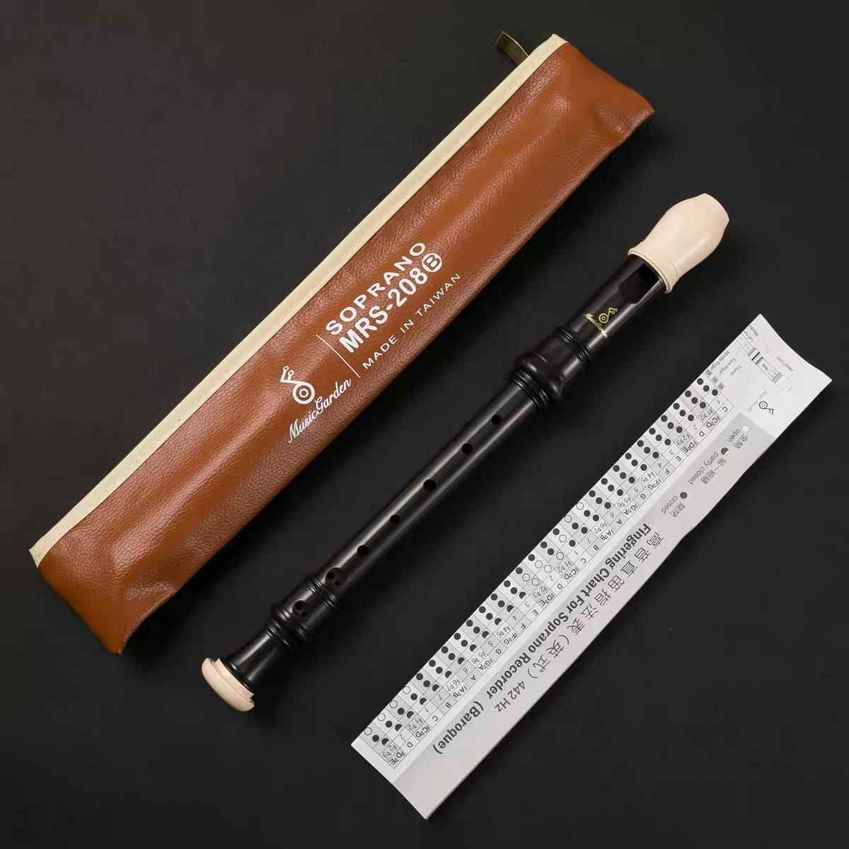 新款正品包邮式Musicgarden音乐园M八RS-208B高音孔竖笛英德式209