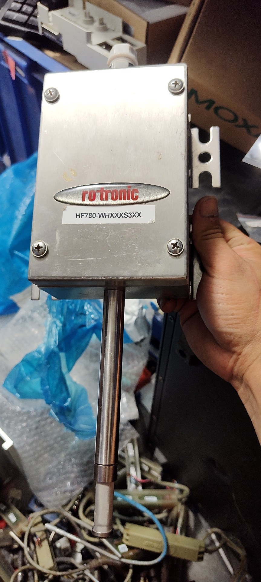 温罗卓尼克rotronic温湿度防爆变送器，测试不来，盘仓货