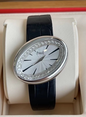 98新伯爵时来运转18k白金镶钻G0A32099石英31*40mm女表