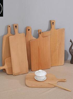 Kitchen Wooden Chopping Blocks Beech Pizza面包 Cutting Board