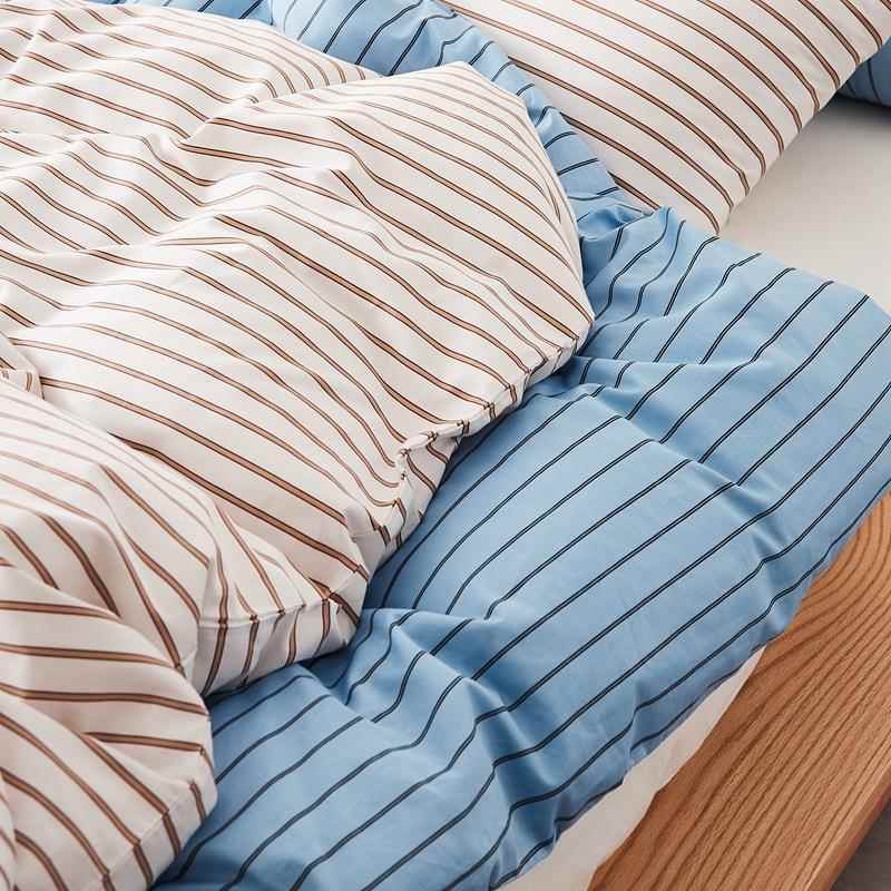 60支长绒棉纯棉100被套单件150x200x230被罩单人全棉1.5单独被单