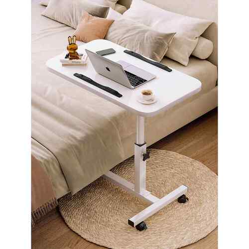 移动写字桌床边桌床上简易可移动懒人桌子升降桌家用卧室学生学习