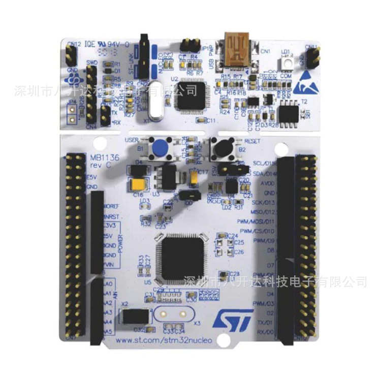 全新原装 NUCLEO-F411RE NUCLEO-64 STM32F411RE EVAL BRD 开发板