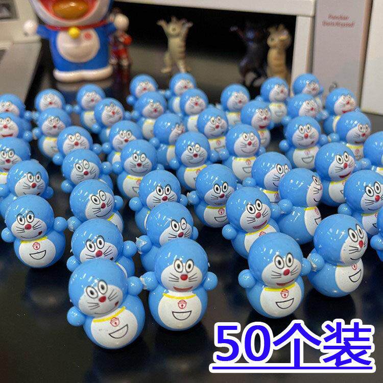 网红不倒翁机器猫叮当猫摇晃卡通可爱蓝胖子摇摆玩具幼儿园奖励品