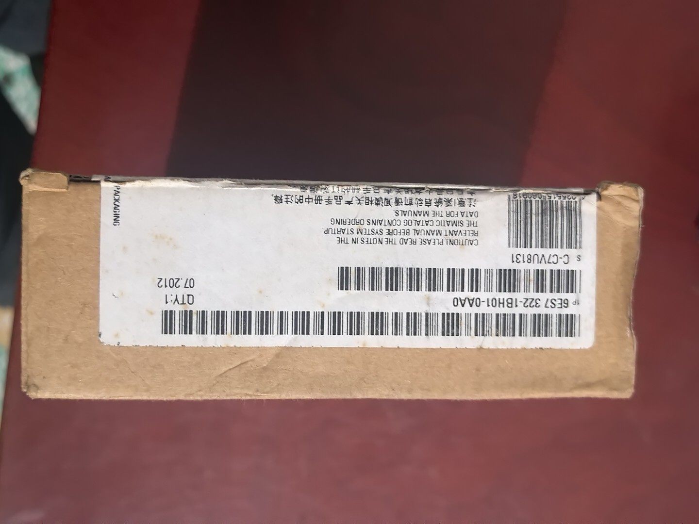 西门子322-1BH01全新仅开封