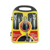 19mm组汽修7 棘轮件套快速活动两用扳手 扳手8套机修头梅花开口