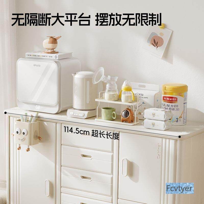 锴引置物收纳架喂养婴儿台类物柜分衣柜置物儿童玩具储纳收柜无品
