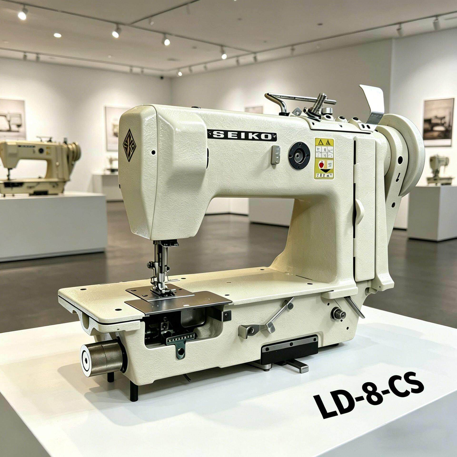 LD-8-CS针双链式工业缝纫机可车缝书籍厚料皮革地毯专用缝纫