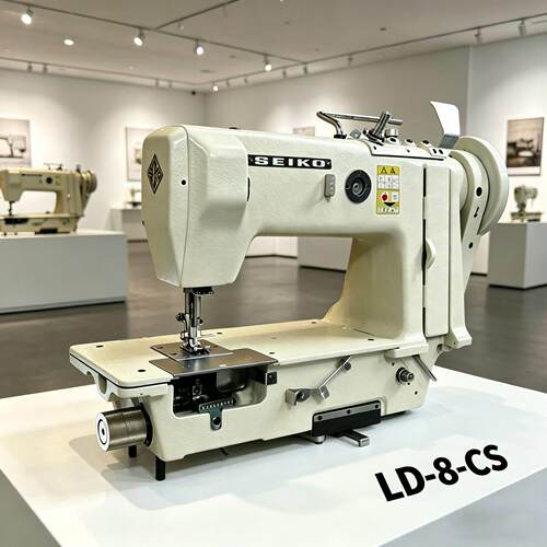 LD-8-CS 针双链式工业缝纫机 可车缝书籍 厚料皮革地毯专用缝纫