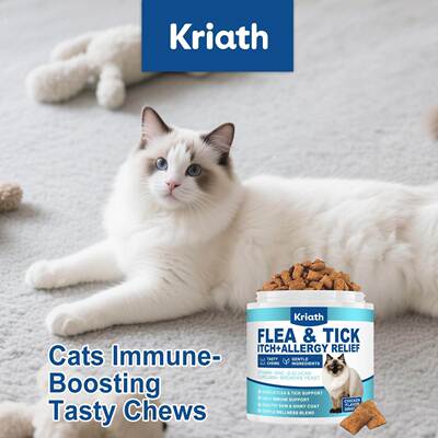 Kriath Cat Nutritional Chews Gentle Formula for Feline Comfo