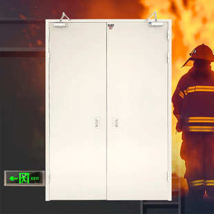 厂家供应钢质隔热防火门甲乙丙级管井门小区疏散通道逃生门超大