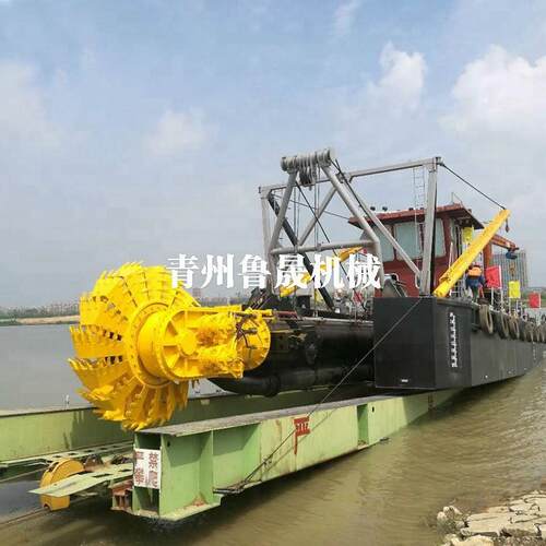 自抽自卸抽砂船 全自动绞吸式挖泥船 山东青州砂泵抽沙泥船智能