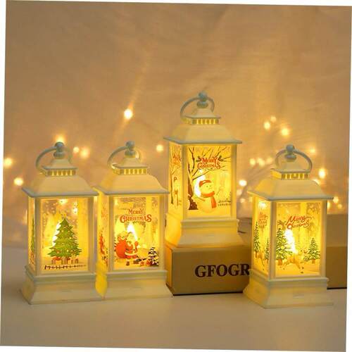 christmas snowman Elk hand light Christmas tree pendant 挂件