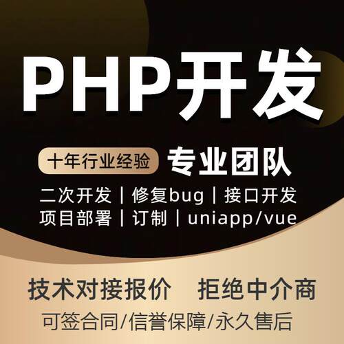 api接口对接开发软件uniapp程序定制PHP搭建java前端vue问题解决