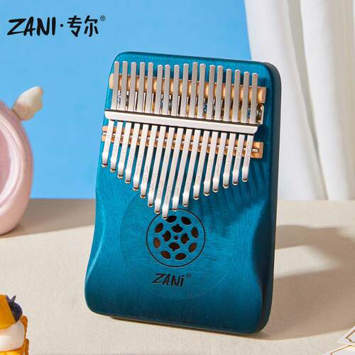 高档拇指琴正简品女生21卡林巴琴儿童音学生手指琴17音初学乐器单