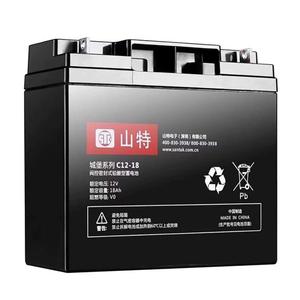 山特铅酸蓄电池C12-100/200 26AH38AH65AH150 直流屏UPSEPS免维护