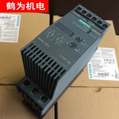 3RW3018-1BB04SIRIUS 软起动器 S00 17.6 A，7.5 kW/400 V