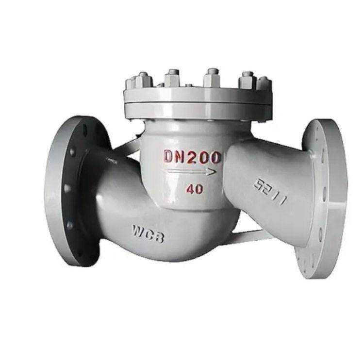 升降式止回阀 法兰铸钢止回阀H41H-40C DN150 WCB止回阀 向阀
