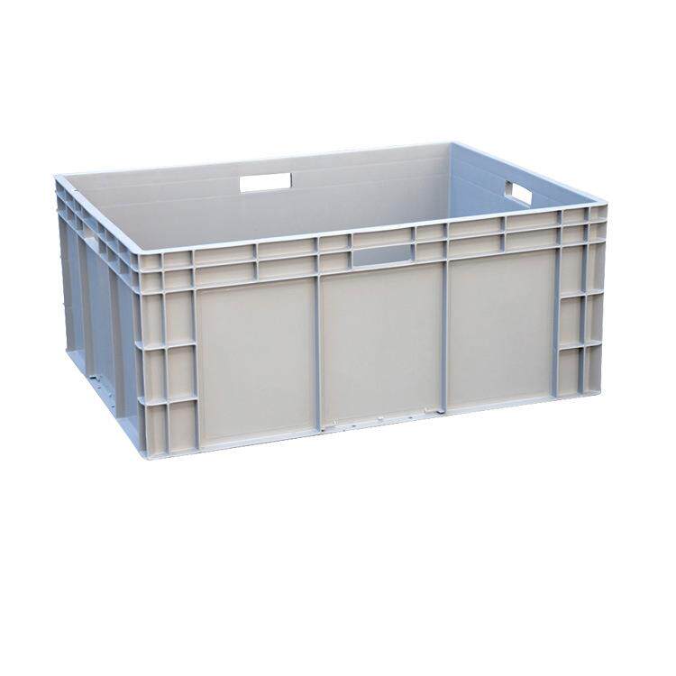 欧标物流箱EU8633塑料箱80*60*34收纳整理箱可配盖