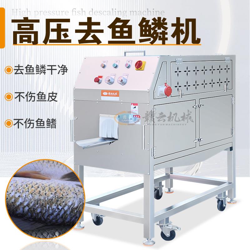 高压水去鱼鳞机器大型鱼鳞去除机自动刮鱼鳞设备水产深加工机