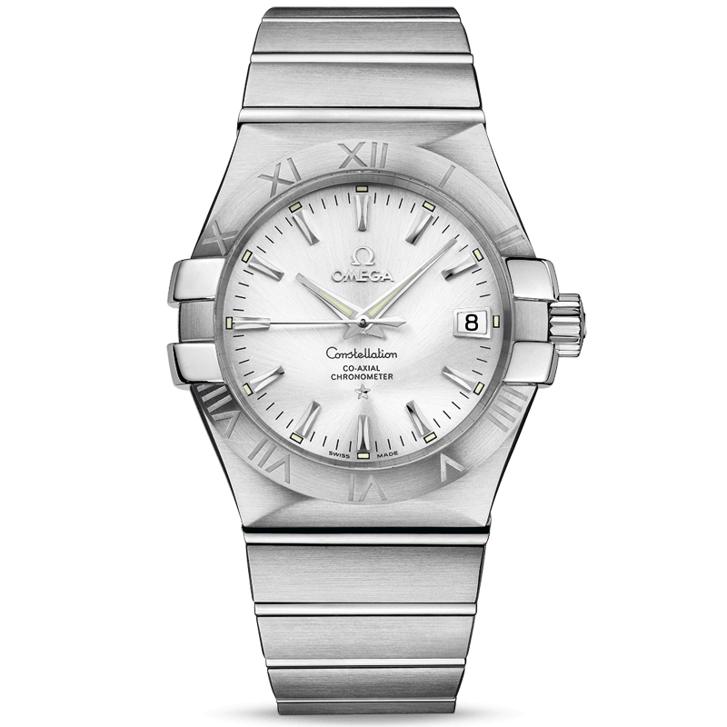 [9.8新]欧米茄星座自动机械奢品手表 男款123.10.35.20.02.001