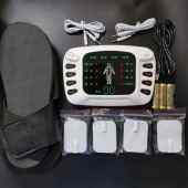 正品 经络按摩仪全颈部颈椎肩摩颈按身器脉冲舒缓理 用家多功能数码