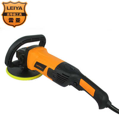 雷地板打蜡机抛光 1350w 大功率亚180mm抛光机汽车调速打磨机家具