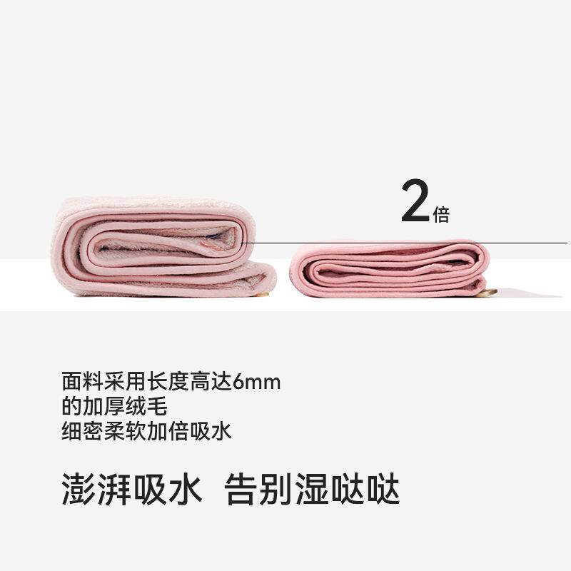 亲子儿童干发帽女吸水速干浴帽擦头发洗头包头干发巾干发