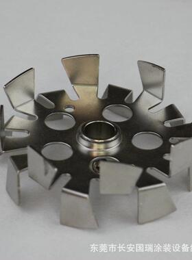 不风锈钢打搅拌叶气动搅拌分器散盘打散搅拌油漆分散盘散油墨分散