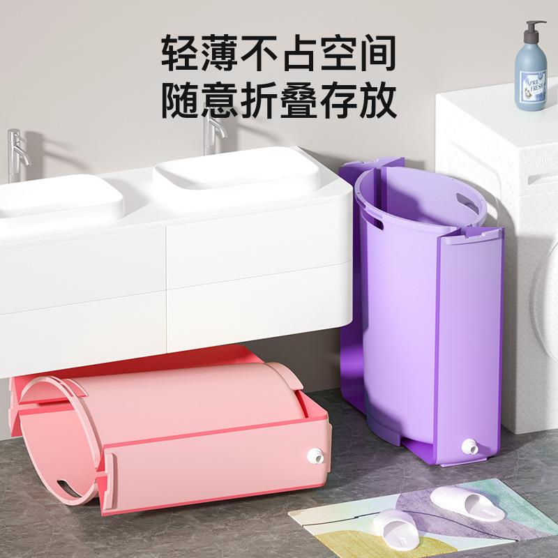 折泡澡桶大叠人可折沐浴大人VPA家叠用缸加厚日式成人汗蒸儿童洗