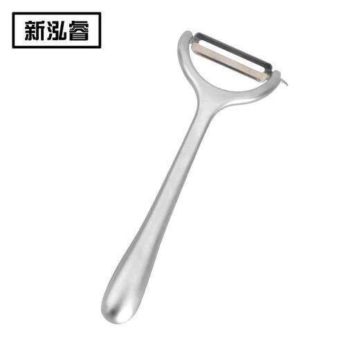 厂家供应新款厨房小工具水滴形水果刨瓜果俏皮器锌合金水果刨