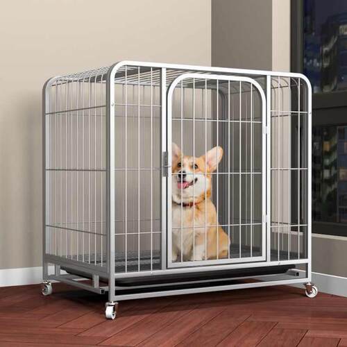 用犬拉布拉多厕所笼子室内金毛笼分离带大型犬中型狗笼子狗外家