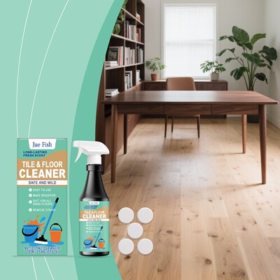 JUE FISH Floor Cleaner - Stain Removal, Maintenance, and Shi