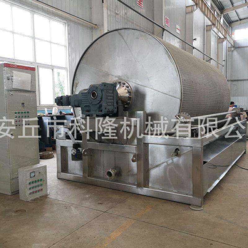 源头工厂优惠加工马铃薯红薯豌豆淀粉真空转鼓过滤机真空脱水机