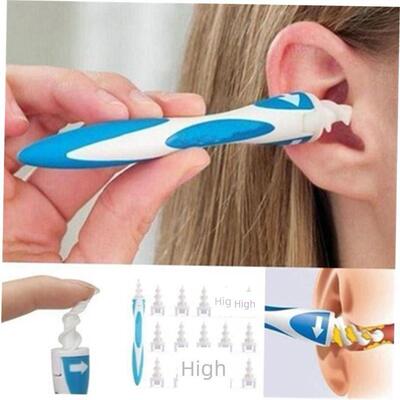 Smart Swab Earwax Removal Soft Spiral Ear Cleaner Ear-pick