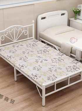 折办公室折叠床轻便单人床木双人床铁床出午租屋休NN301265板可叠