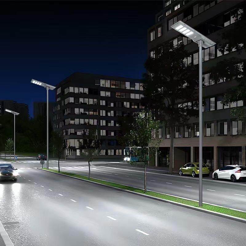 一体化太阳能路灯6米LED照明新农村市政工程人体感应高亮防水户外