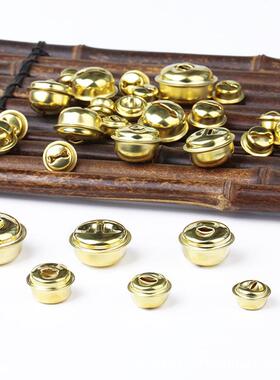 新款直销金属一字铃铛 金色舞蹈花棍小铃铛宠物铃铛服饰配件逗猫