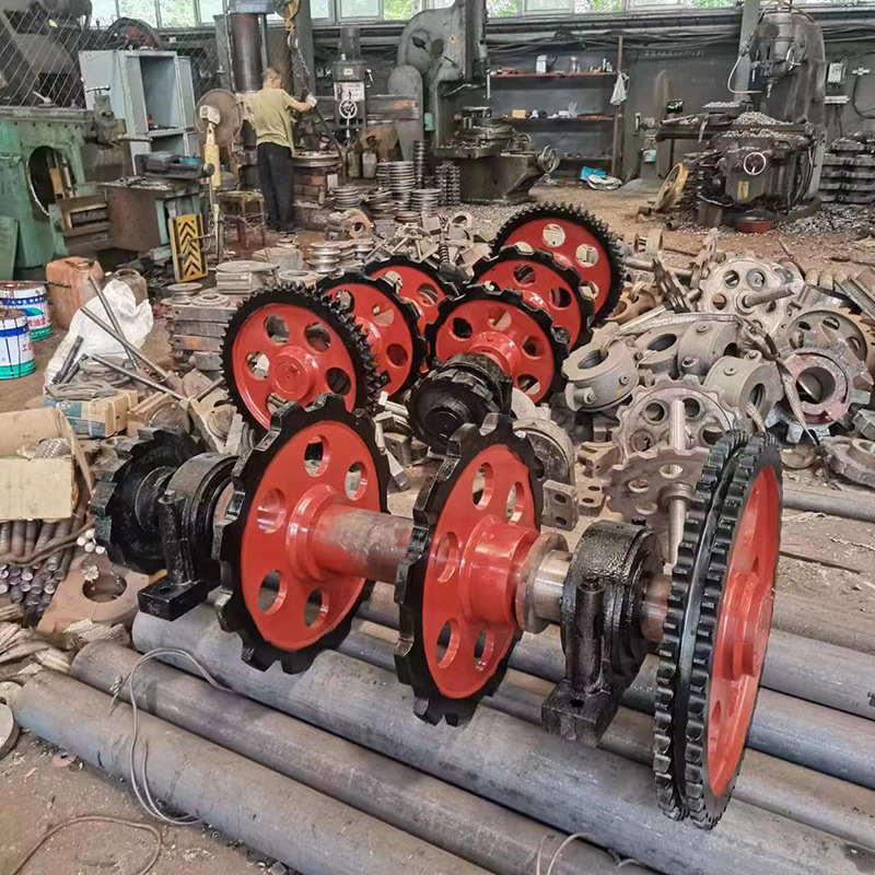 埋刮板配件刮板机链轮总成多齿轮定制件轴承链轮总成NE提升机链轮