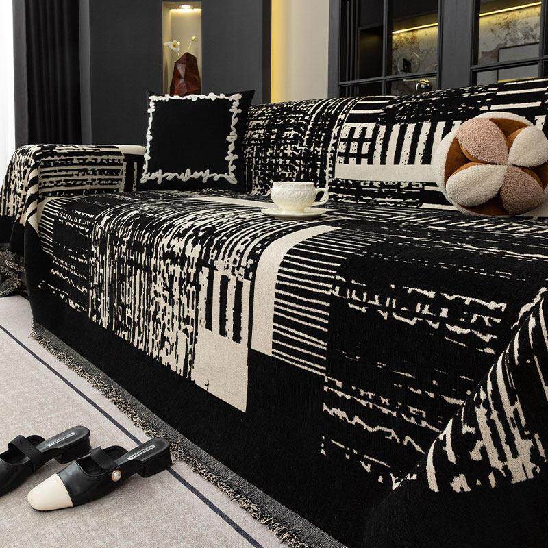 轻奢高级感沙发盖布四季通用2025年新款沙发巾覆古风全包沙发套罩