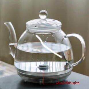 全自动电热烧水壶配件底部上水玻璃水壶嵌入式水壶底座茶盘一体