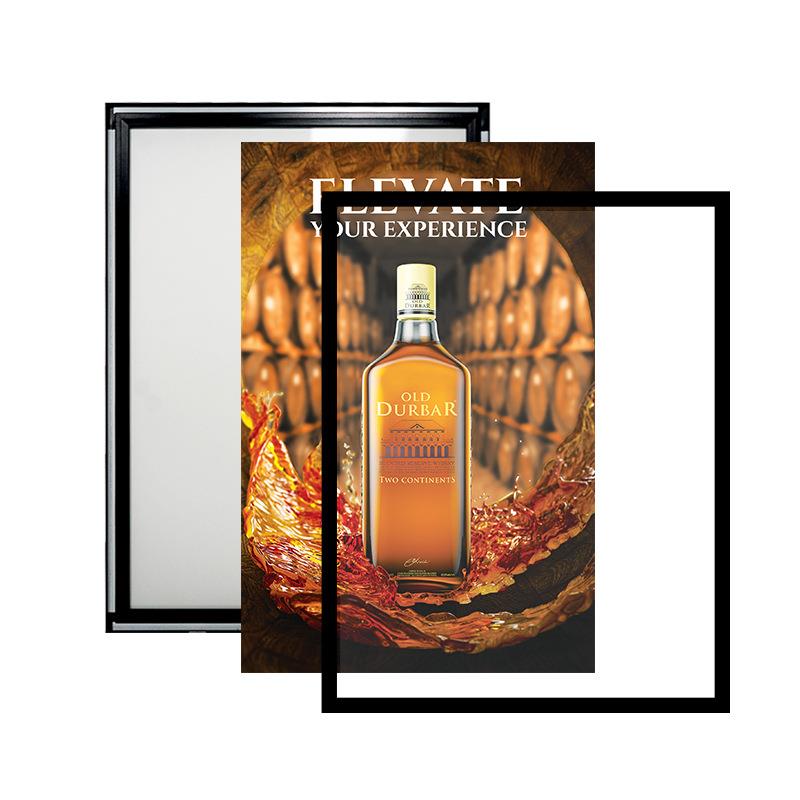 LED超薄磁吸灯箱亚克力发光高清灯箱连锁店价目表广告牌外贸品质