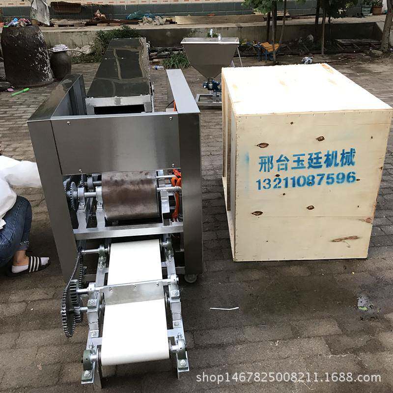商用全自动烙饼机双面加热全自动烙饼机新型流水线烙饼切丝一体机