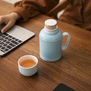 创意小容量办公杯茶水分离泡茶壶家用新款 保温壶刻字礼品logo