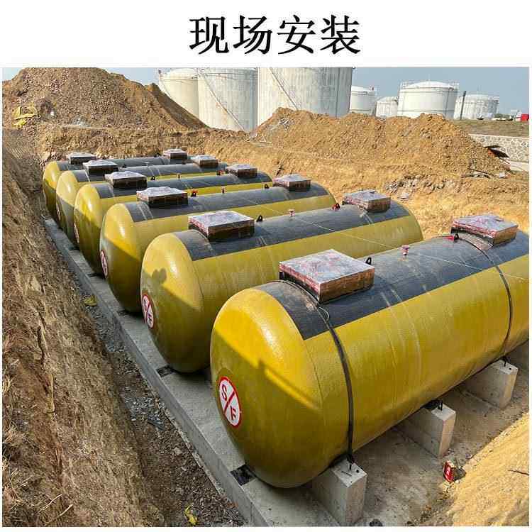 油站100立方储油罐加 埋地柴油罐sf双层汽油煤罐 飞机场航空油罐